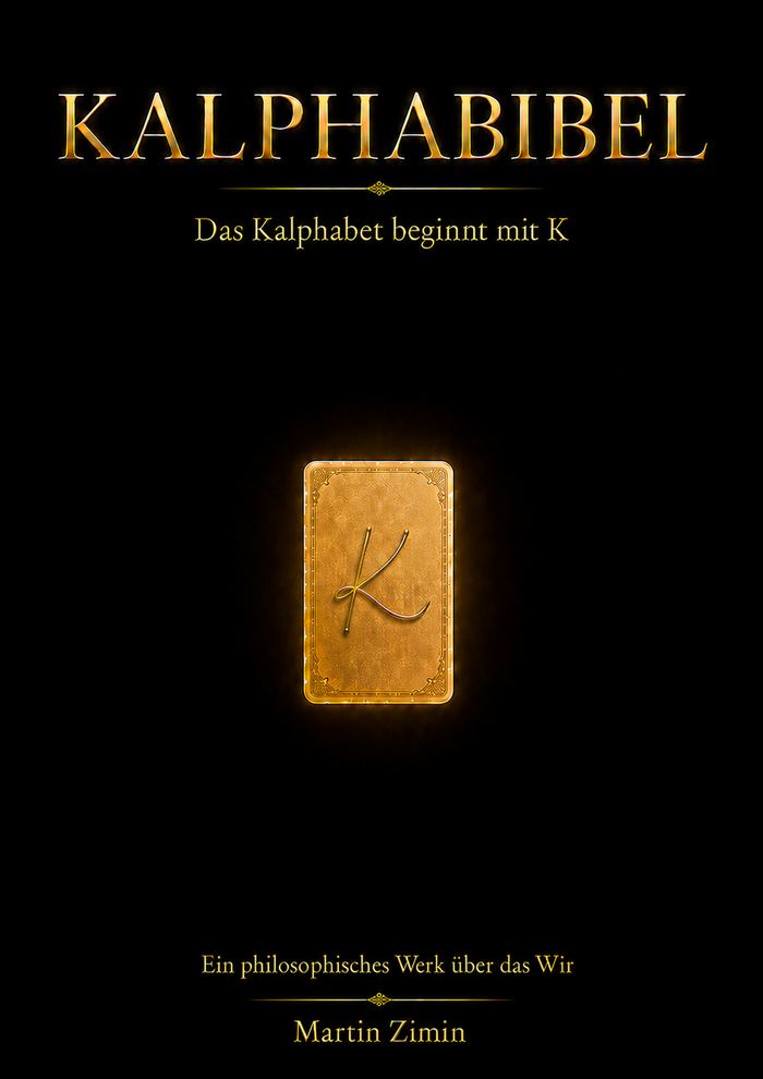Kalphabibel – Cover-Motiv zum philosophischen Werk von Martin Zimin